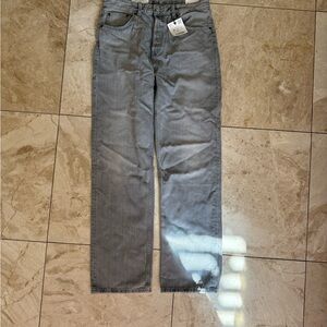 Zara Women's Gray Flare Jeans